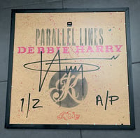 Image 5 of DEBBIE HARRY... Parallel Lines • 1/2 ARTIST PROOF • Supplied Framed