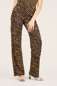 Image 4 of PANTALONE POLINESIA ZEBRA MARRONE