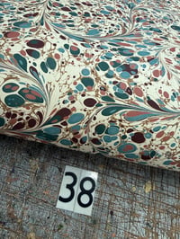 Image 3 of Marbled Paper Assorted Listing -  Sheets 37-40 (to purchase individually)