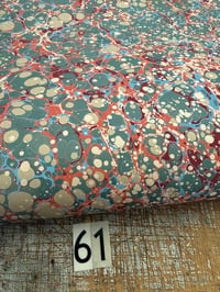 Image 2 of Marbled Paper Assorted Listing - Sheets 61-64 (to purchase individually)