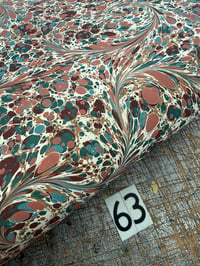 Image 4 of Marbled Paper Assorted Listing - Sheets 61-64 (to purchase individually)