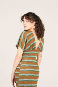 Image 5 of ABITO ALTEA CHEVRON OCRA