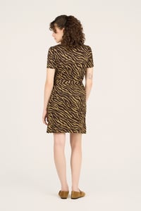 Image 4 of ABITO AGAPE ZEBRA MARRONE