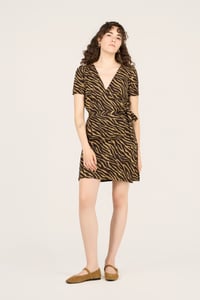 Image 2 of ABITO AGAPE ZEBRA MARRONE