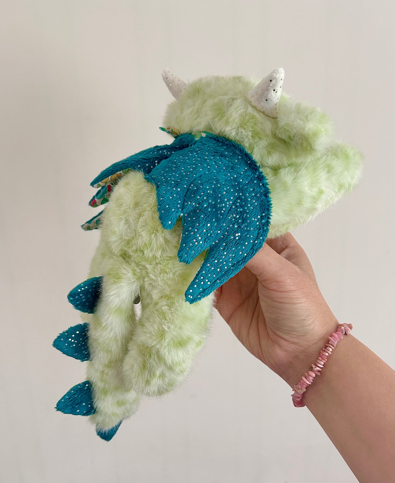 Image of OOAK Sprout the Garden Dragon (10 inches)