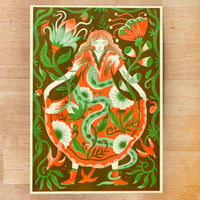 Image 1 of A snake runs through RISO