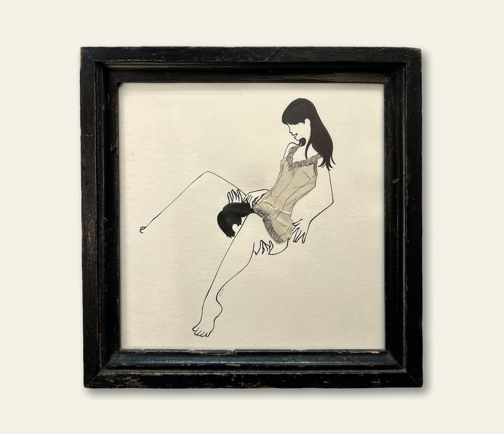 Image of Découpage original "nuisette 4"
