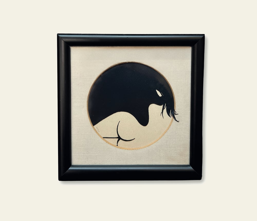 Image of Découpage original "Le Dos Rond"