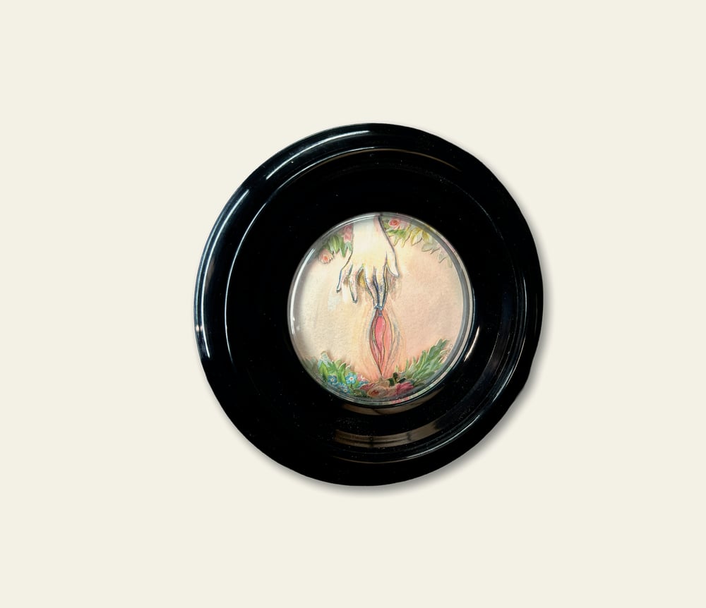 Image of Découpage original "En Fleur"