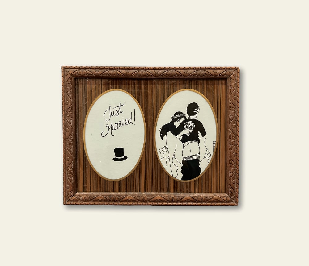Image of Dessin original "Just Married"