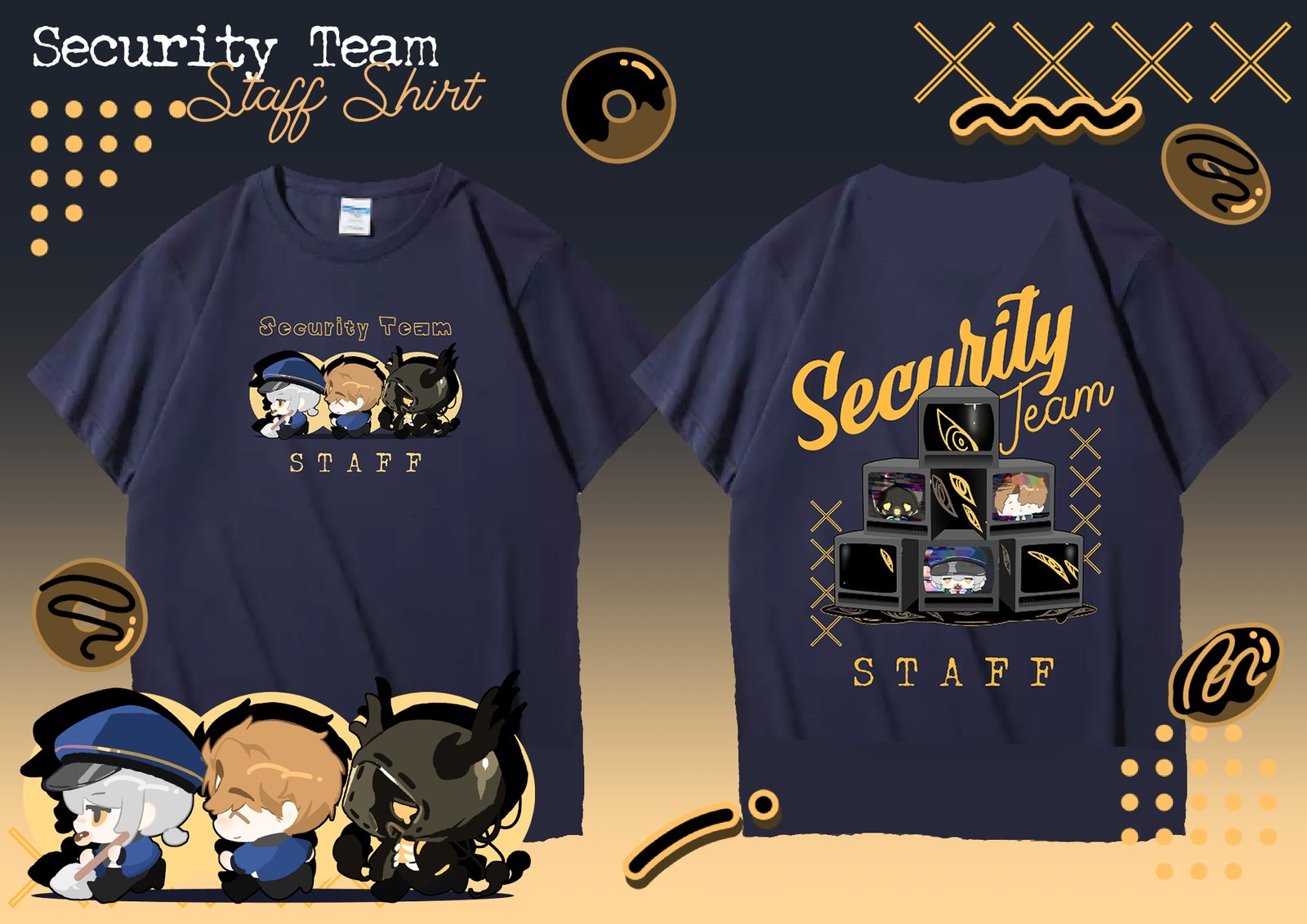 PREORDER] Security Team Staff Shirt | lushiette
