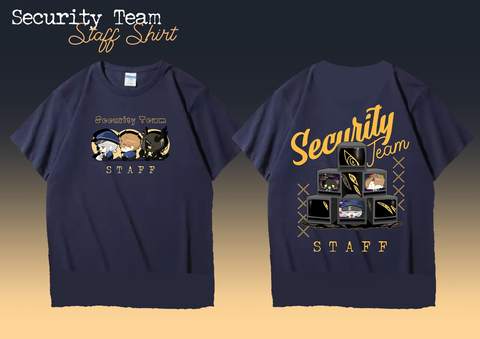 PREORDER] Security Team Staff Shirt | lushiette