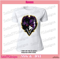Image 18 of Baltimore Ravens Set Design SVG Files, Cricut, Studio, Digital Cut Files