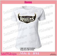 Image 19 of Baltimore Ravens Set Design SVG Files, Cricut, Studio, Digital Cut Files
