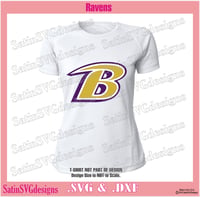 Image 20 of Baltimore Ravens Set Design SVG Files, Cricut, Studio, Digital Cut Files
