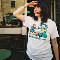 Image 3 of ehfm for music lovers tee
