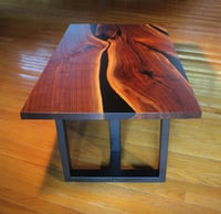 Image 1 of Live Edge Walnut River Table -Made to Order