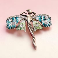 Stunning art deco pin brooch 