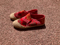 Image 3 of Classic Espadrilles - Red Yakan