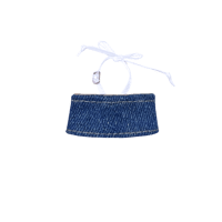 CANDY BLUE BEACH MICRO SKIRT