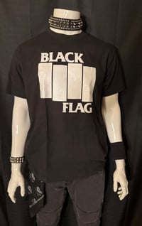 Image 1 of Stevie Rachelle 'From My Closet' BLACK FLAG tee, Large, Brand New, Never Worn