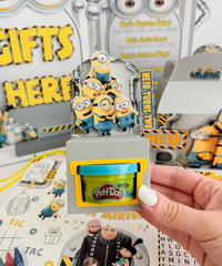 Image 1 of Minions Play-Doh Favor Boxes