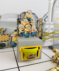 Image 2 of Minions Play-Doh Favor Boxes