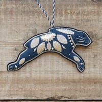 Image 1 of Celestial Hare Decoration
