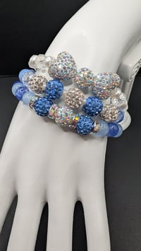 Image 2 of Cinderella inspired Ball Gown Bracelet Stack