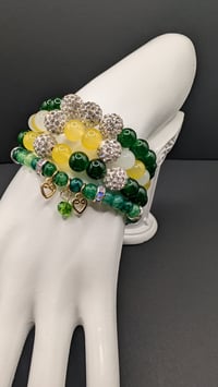 Image 3 of Shrek & Fiona "Onion has layers" Inspired Bracelet Stack- CUSTOM