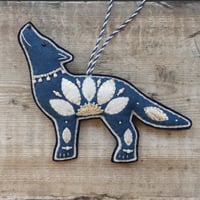 Image 1 of Celestial Wolf Decoration