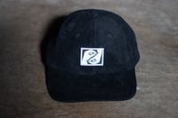 Black Cord Hat- Sprinkles hand 