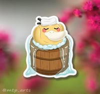 Onsen Psyduck Sticker