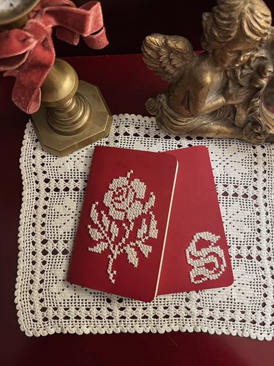 Image of Cross stitch notebook workshop