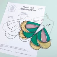 Image 2 of Stained Glass Moth Suncatcher