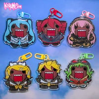 Image 1 of Vocaloid Domo Charms
