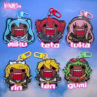 Image 2 of Vocaloid Domo Charms