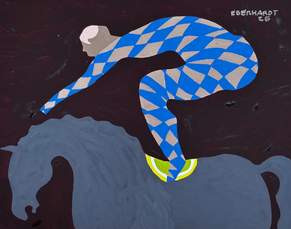 Image of Jester Rides a Dark Horse
