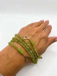 Image 3 of Suelto Rocky Olive Necklace