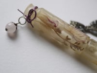 Image 2 of Floral antiqued - Pocket Fountain Pen 