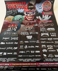 GREEN JELLŸ SIGNED 18X24 FULL COLOR POSTER