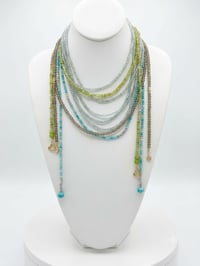 Image 3 of Suelto Clear Glass Necklace