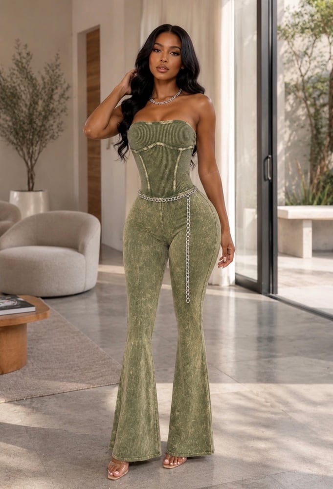 Image of JOURNEE JUMPER-olive