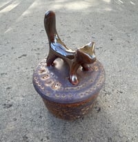 Image 1 of lil' buddy kitty cat jar