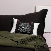 Image 3 of Skull rose Premium Pillow