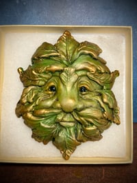 Image 2 of Made to order Green Man Magnet - green 