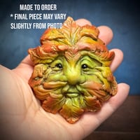 Made to Order Green Man magnet -Autumn