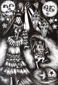 Image 1 of Pierrot Print 