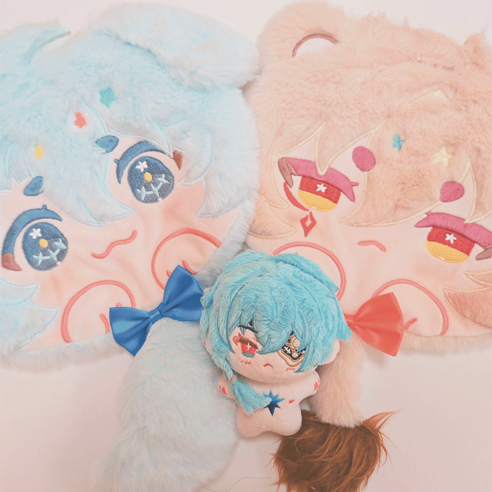 Image of PREORDER HSR ANAXA PLUSH / PHANON & MYDEI COIN PURSE