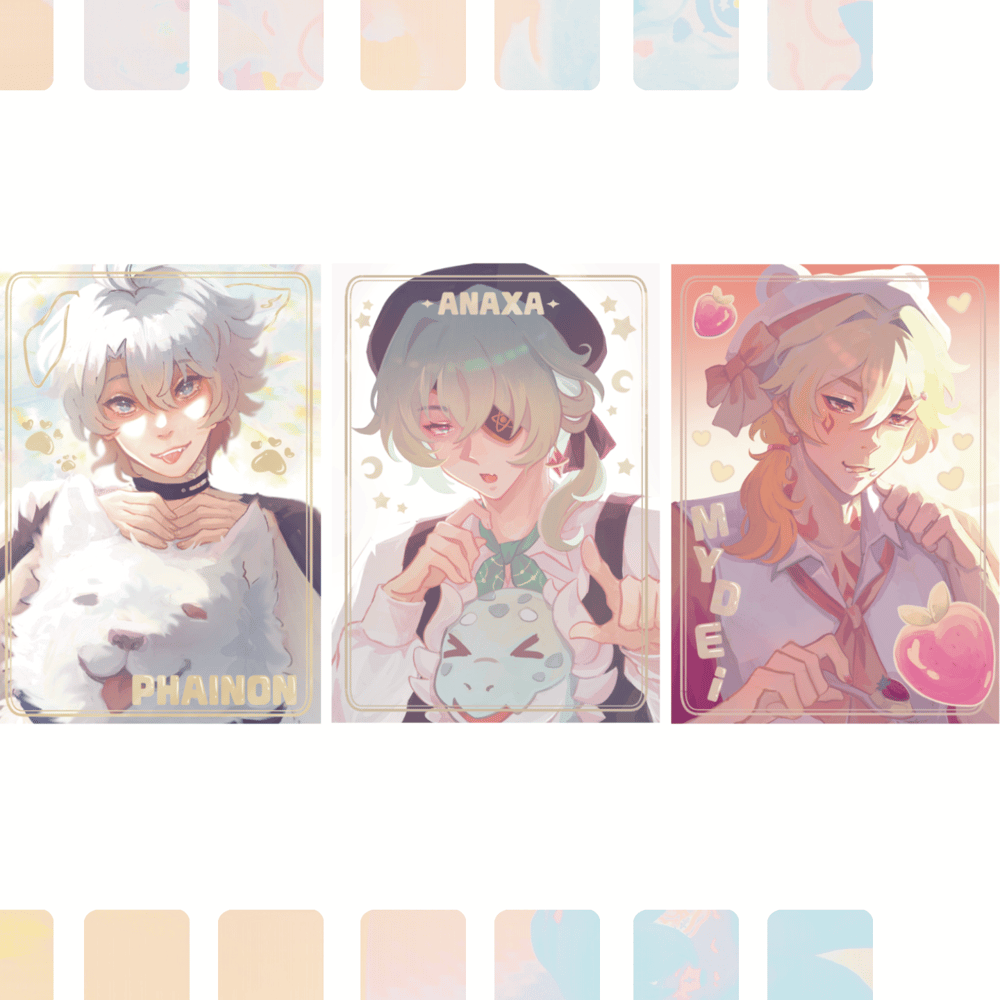 Image of PREORDER HSR ANAXA PLUSH / PHANON & MYDEI COIN PURSE